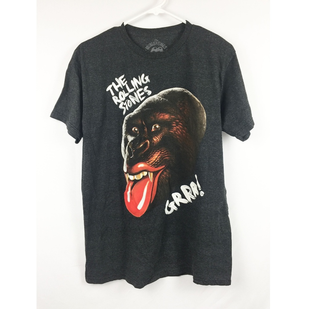 The Rolling Stones T-shirt Dark Grey Size Large